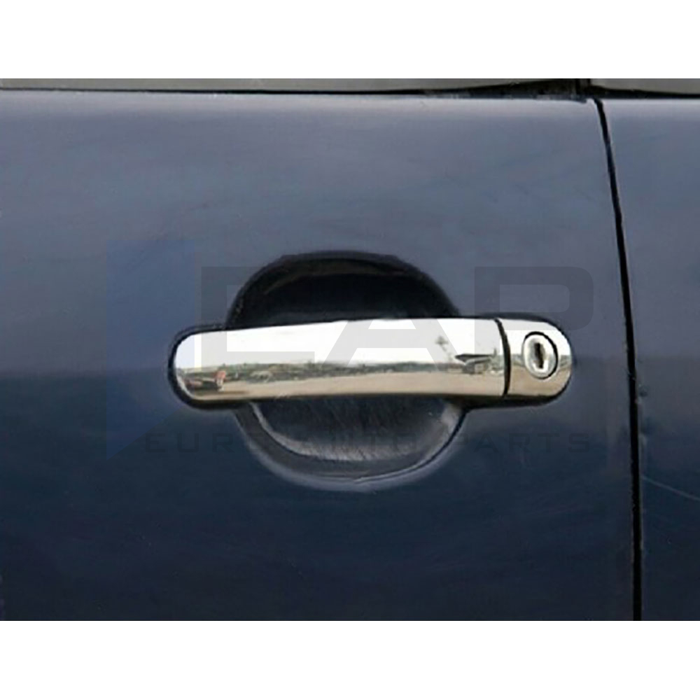 Door Handle Cover (Double Hole) - 4 Doors - Stainless Steel
