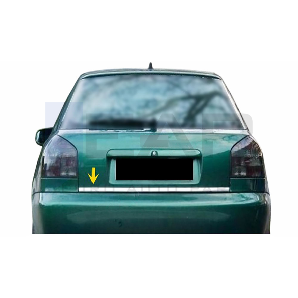 Trunk Lid Trim - Stainless Steel