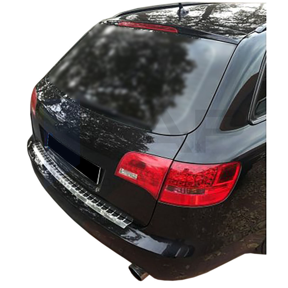Rear Bumper Protector - Stainless Steel