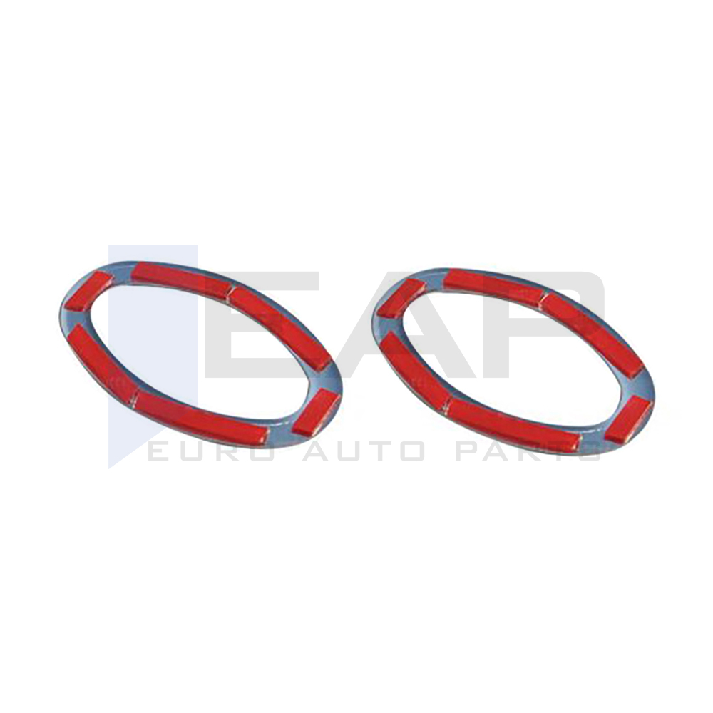 Turn Signal Frame - 2 Pcs - Stainless Steel