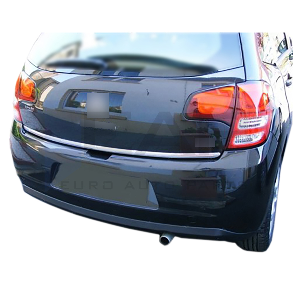 Trunk Lid Trim - Stainless Steel