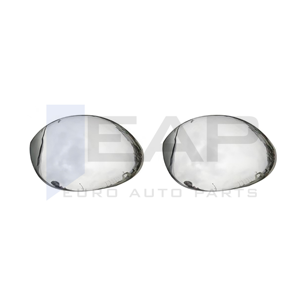 Mirror Cover - 2 Pcs - Stainless Steel
