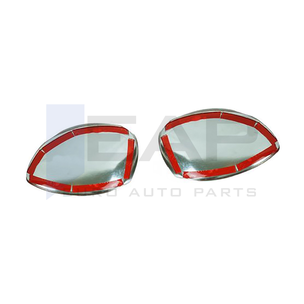 Mirror Cover - 2 Pcs - Stainless Steel