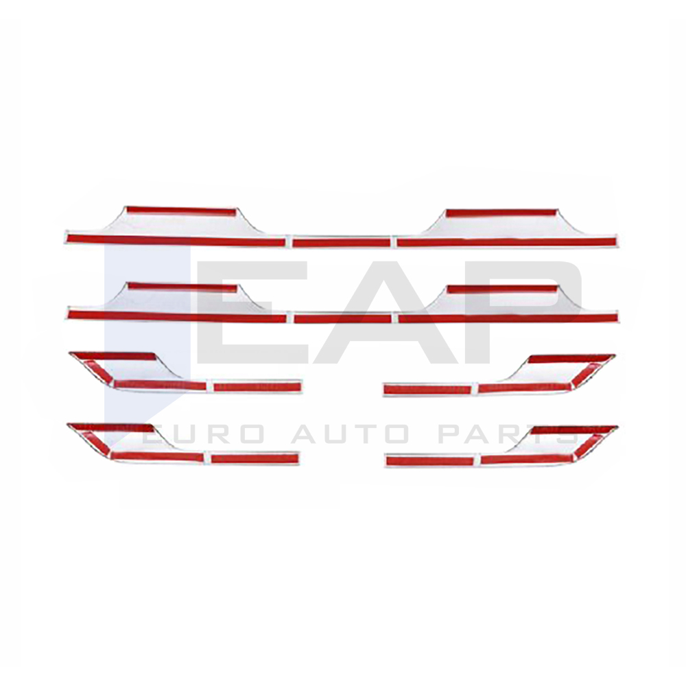 Side Skirts - 6 Pcs - Stainless Steel