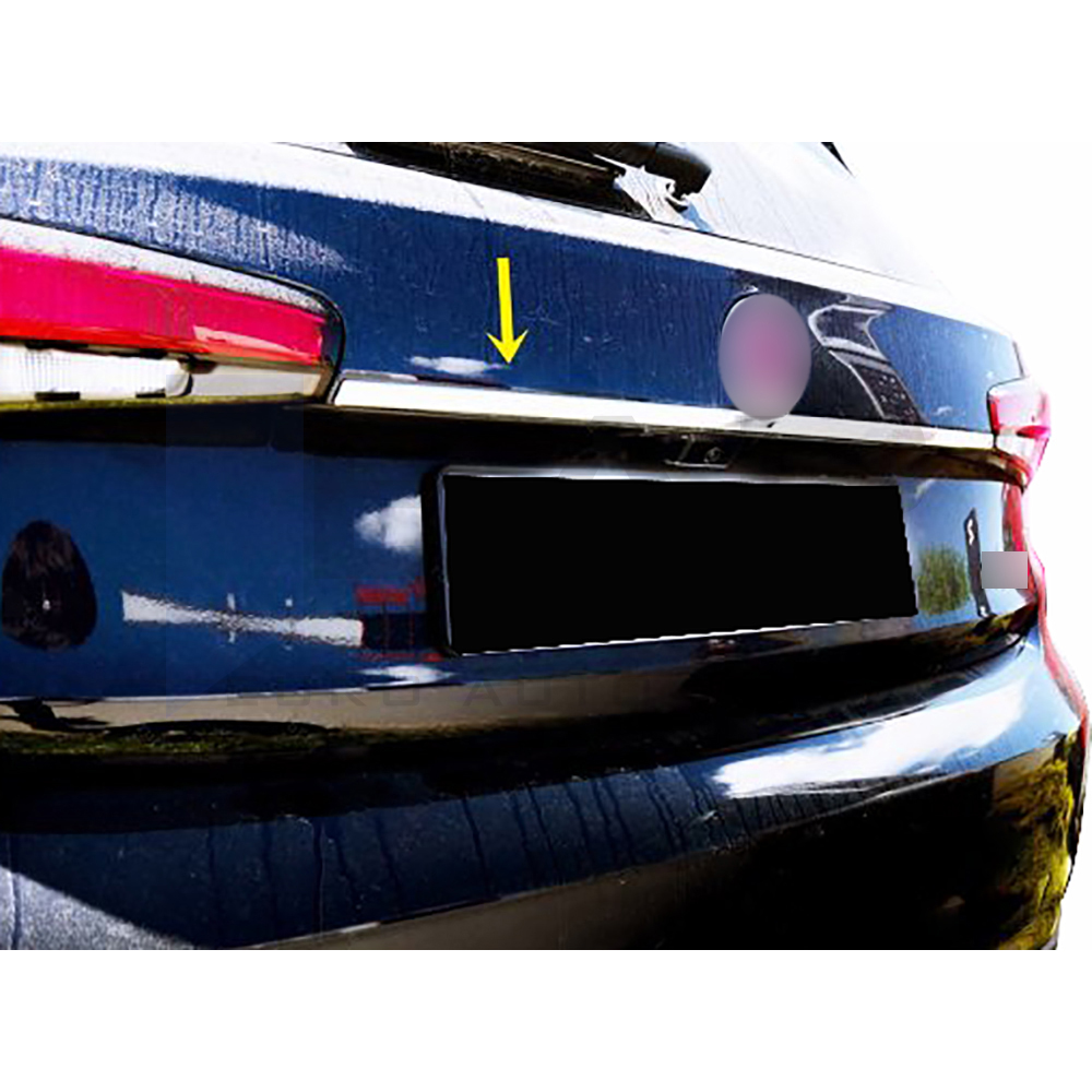 Trunk Lid Trim - Hb - Stainless Steel