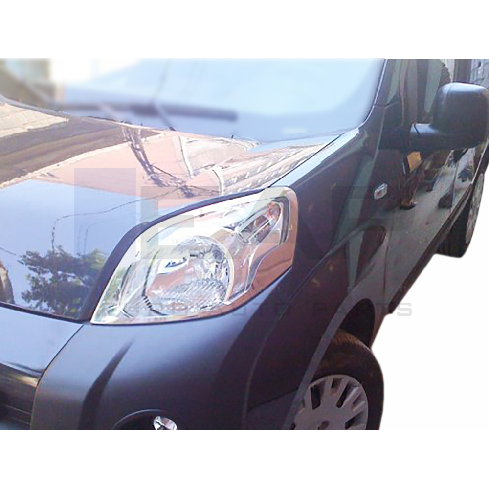 Headlight Frame - 2 Pcs - Stainless Steel