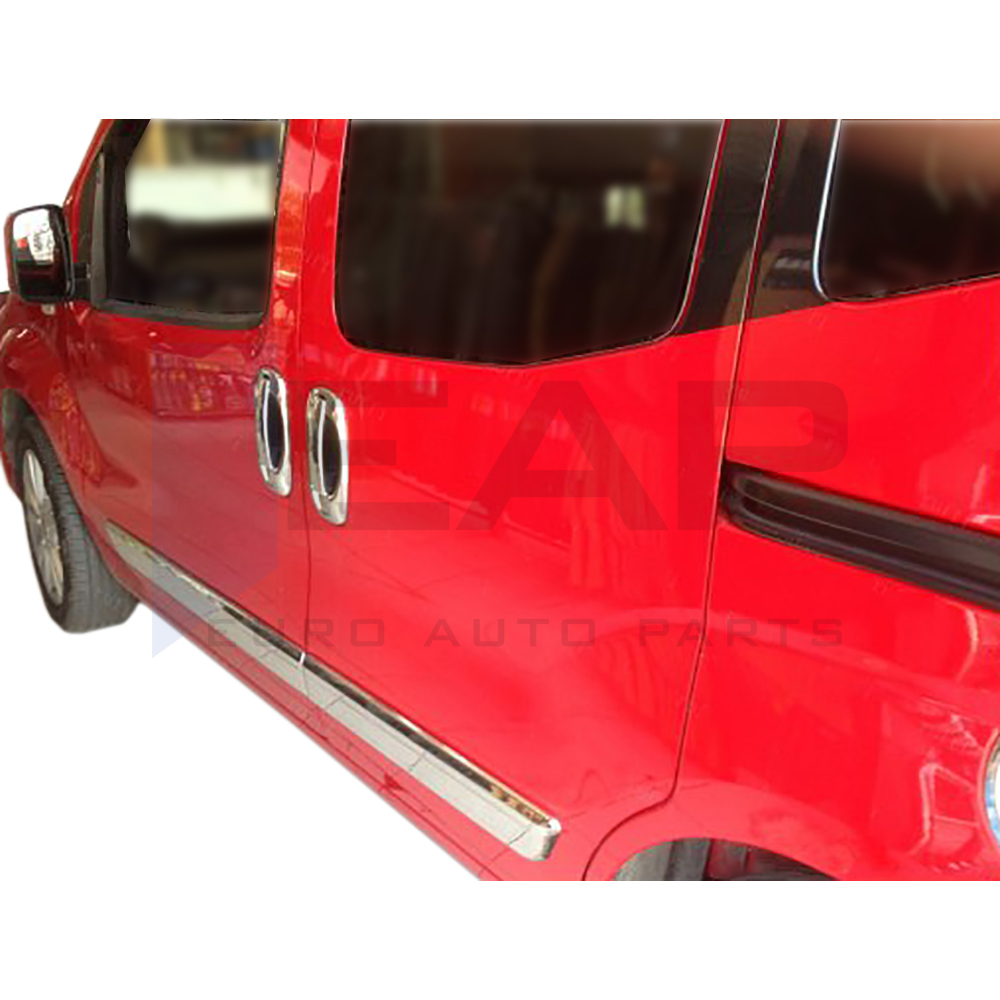 Door Handle Cover Frame - 5 Doors - Stainless Steel