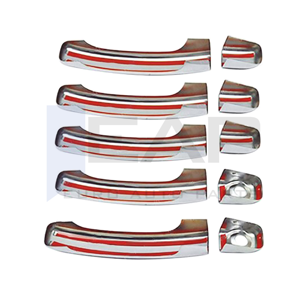 Door Handle Cover (Double Hole) - 5 Doors - Stainless Steel