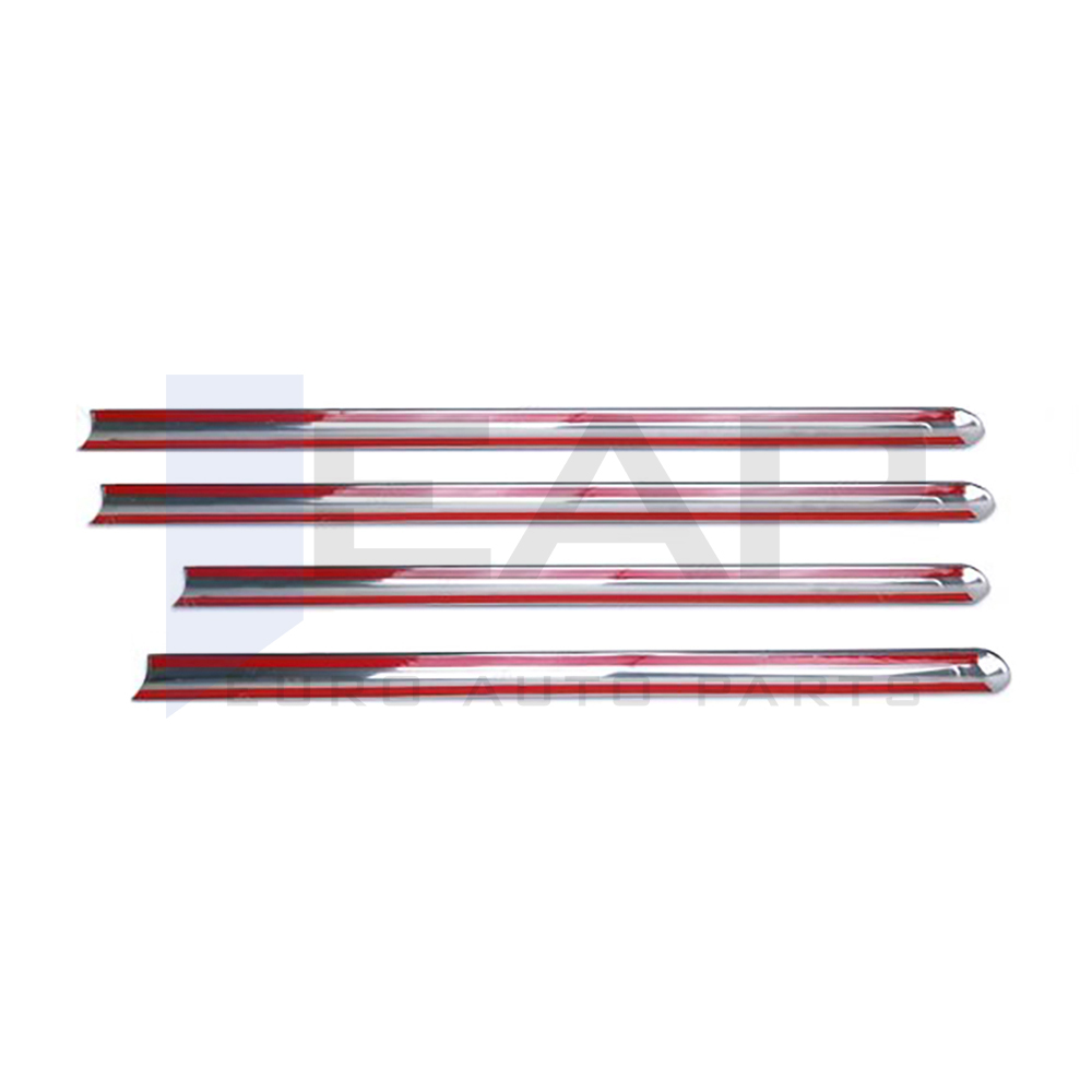 Side Door Trim (Long Chassis) - 4 Doors - Stainless Steel