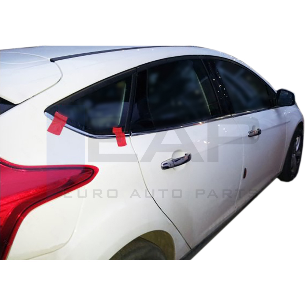 Window Frame Garnish - 8 Pcs - Stainless Steel