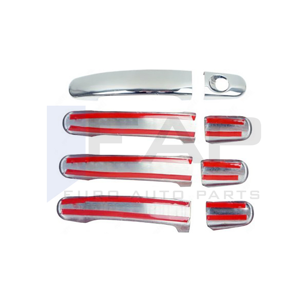 Door Handle Cover - 4 Doors - Stainless Steel