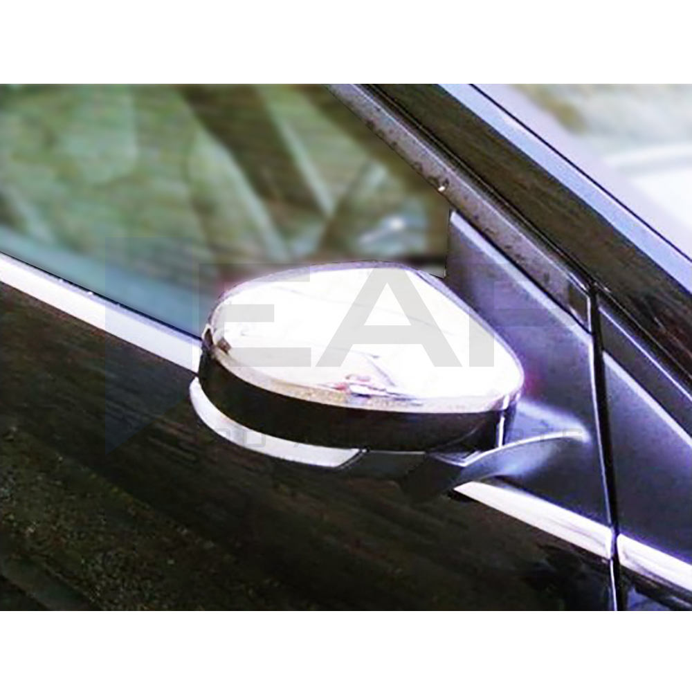 Mirror Cover - 2 Pcs - Stainless Steel