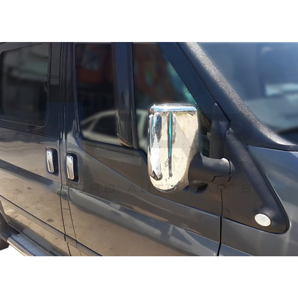 Mirror Cover - 2 Pcs - Stainless Steel