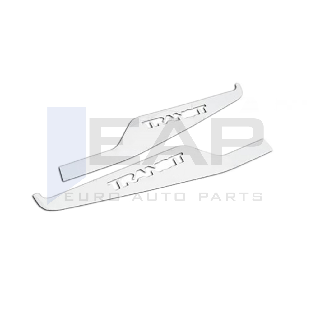 Window Frame Bottom Garnish (Wide) - 2 Pcs - Stainless Steel