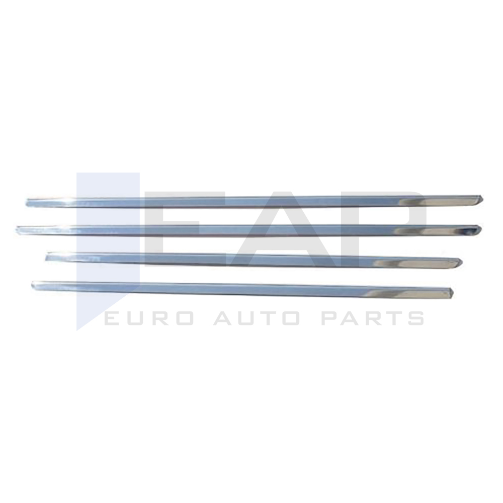 Window Frame Garnish - 4 Pcs - Stainless Steel
