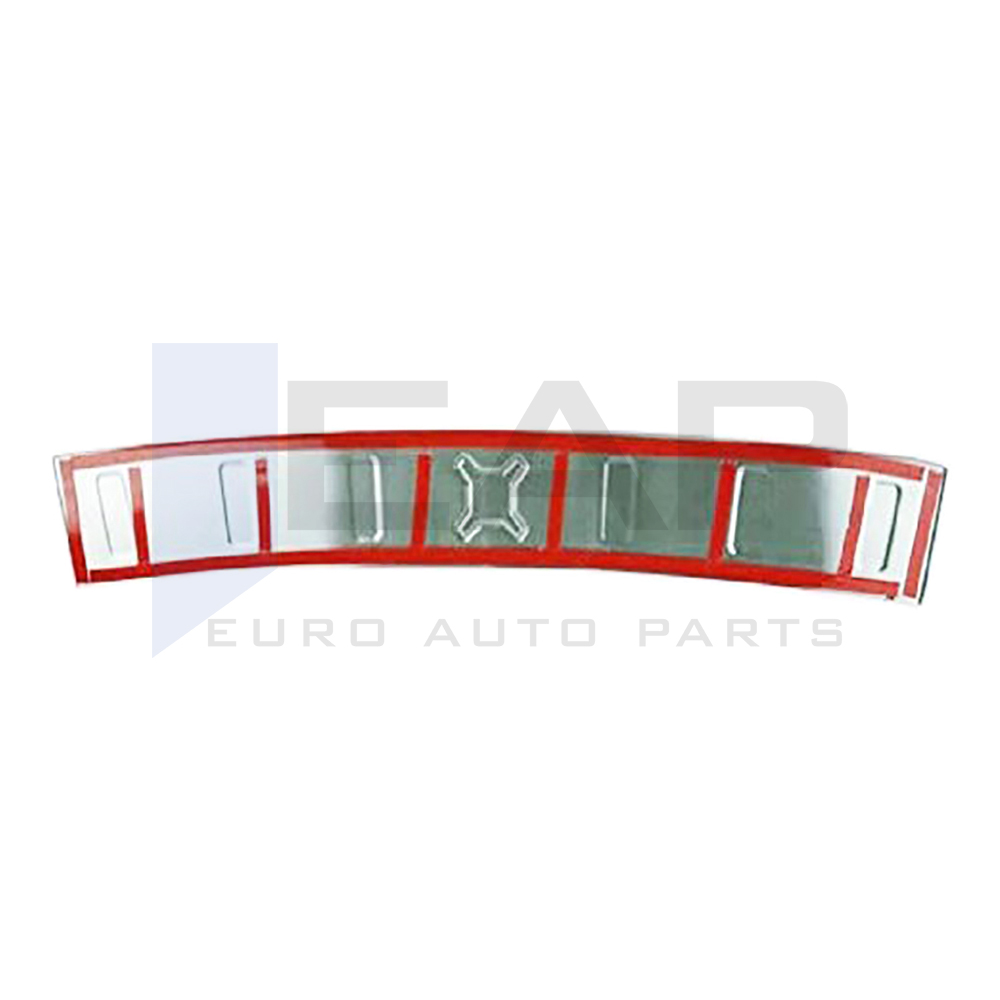 Rear Bumper Protector - Stainless Steel