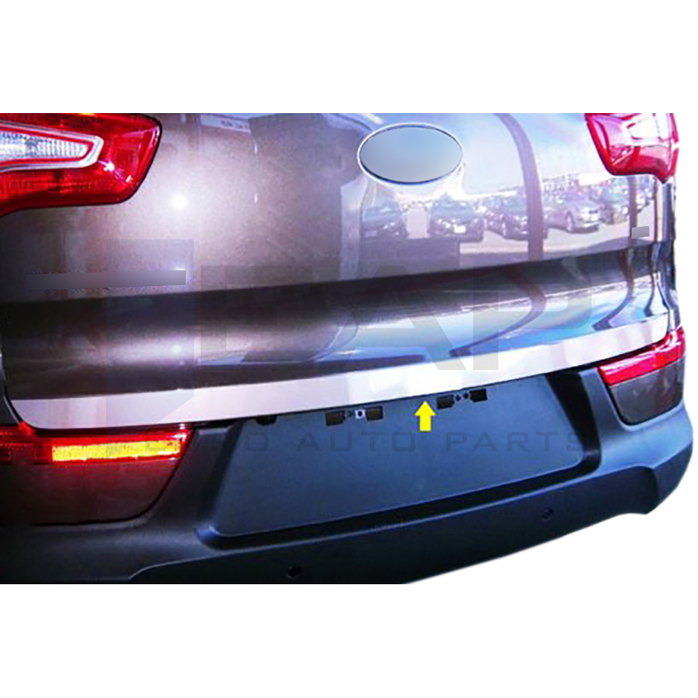 Trunk Lid Trim - Stainless Steel