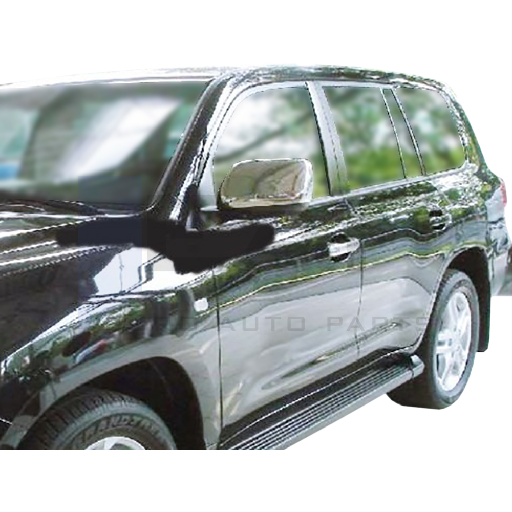 Mirror Cover - 2 Pcs - Stainless Steel