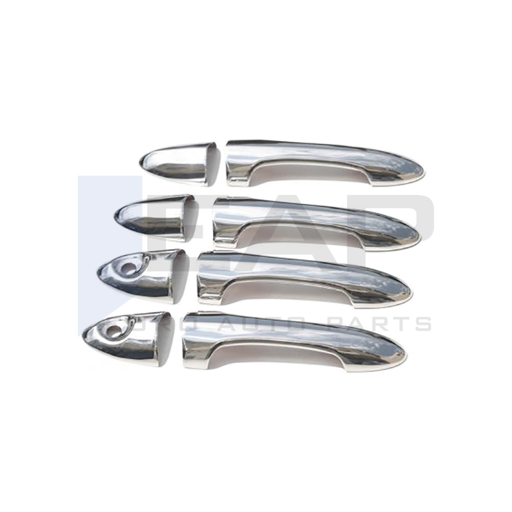 Door Handle Cover (Double Hole) - 4 Doors - Stainless Steel