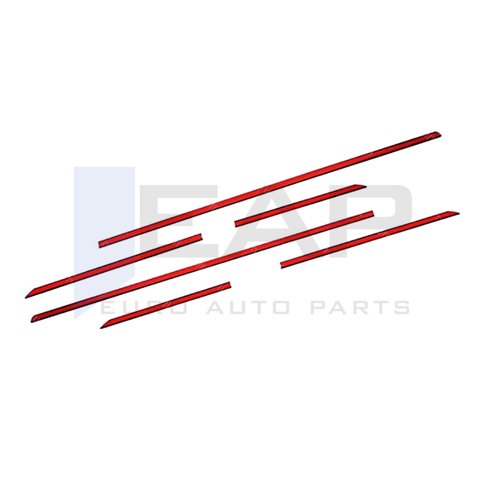 Side Door Trim - 4 Pcs - Stainless Steel