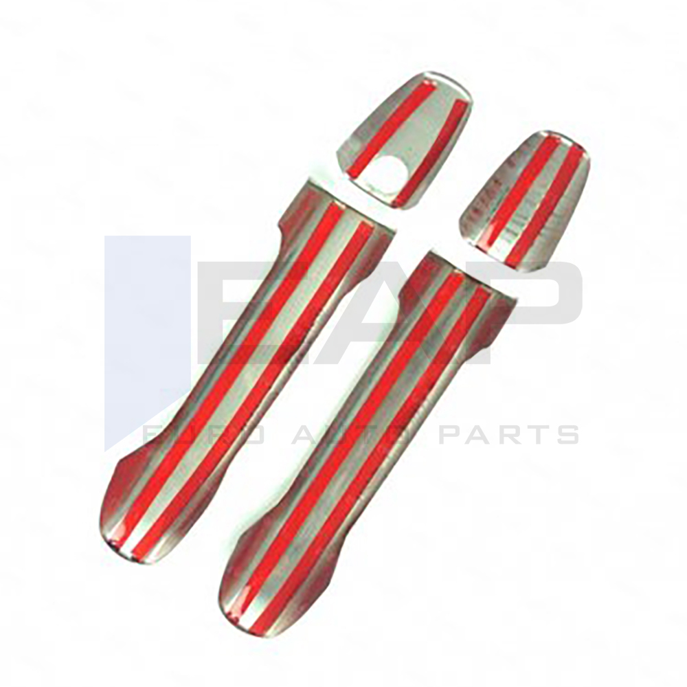 Door Handle Cover (Two Holes) - 2 Doors - Stainless Steel