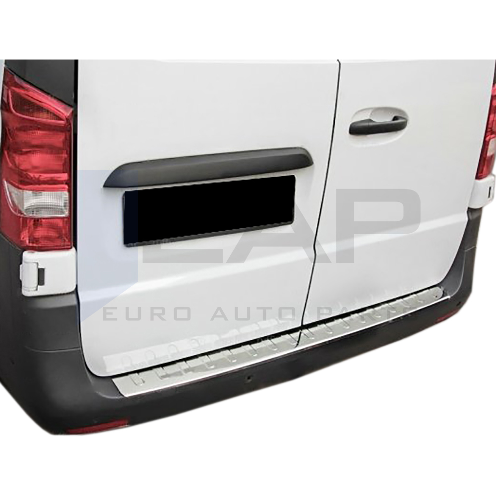 Rear Bumper Protector - Stainless Steel