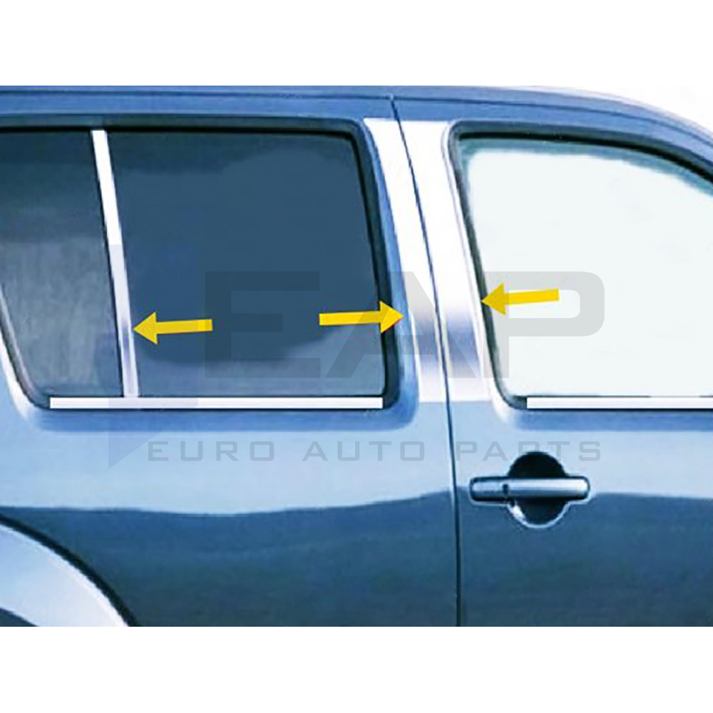 Door Post - 6 Pcs - Stainless Steel