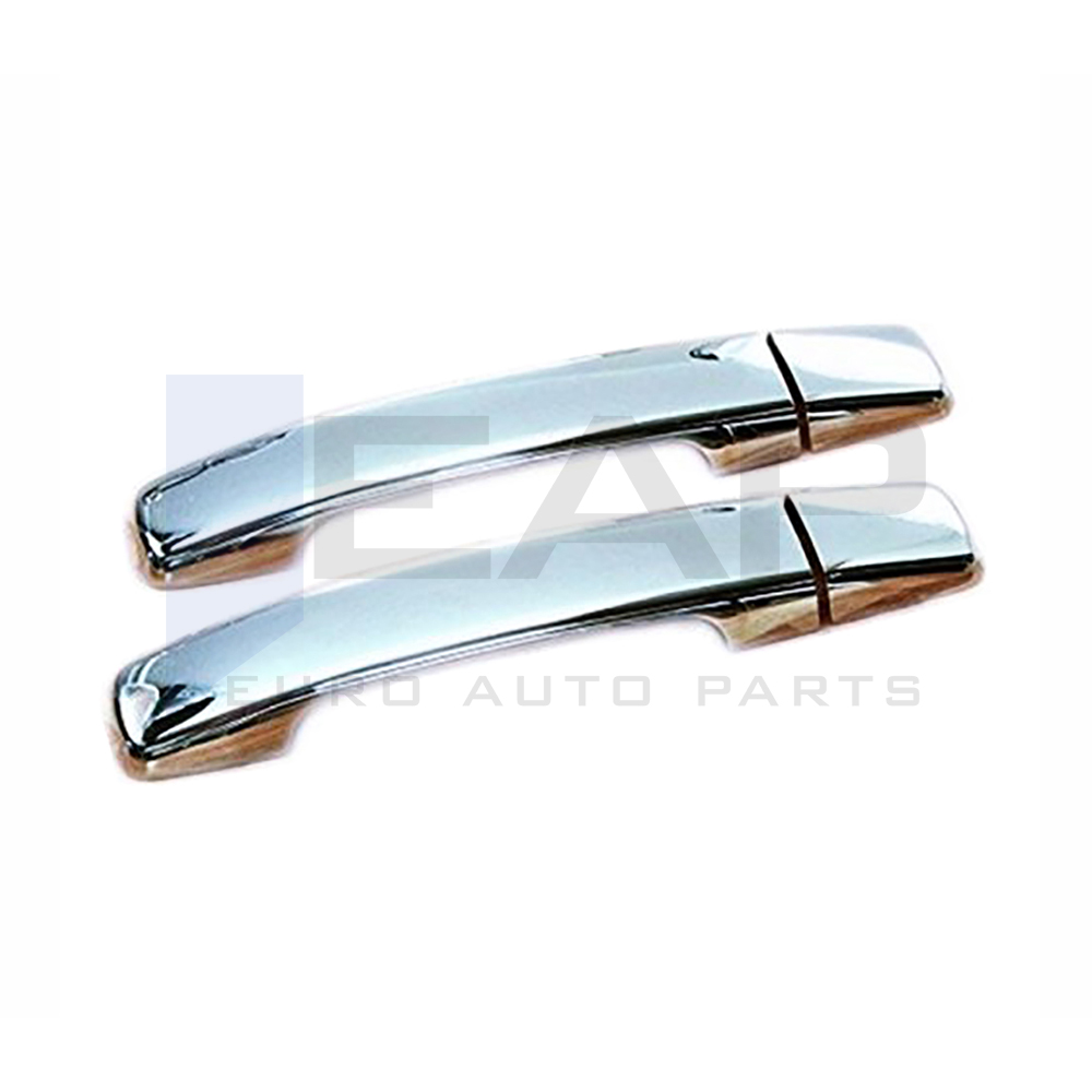 Door Handle Cover (Imperforate) - 2 Doors - Stainless Steel
