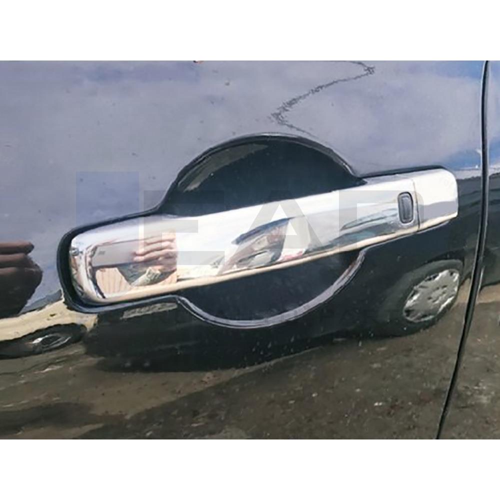 Door Handle Cover (1 Hole-2 Sensor) - 2 Doors - Stainless Steel