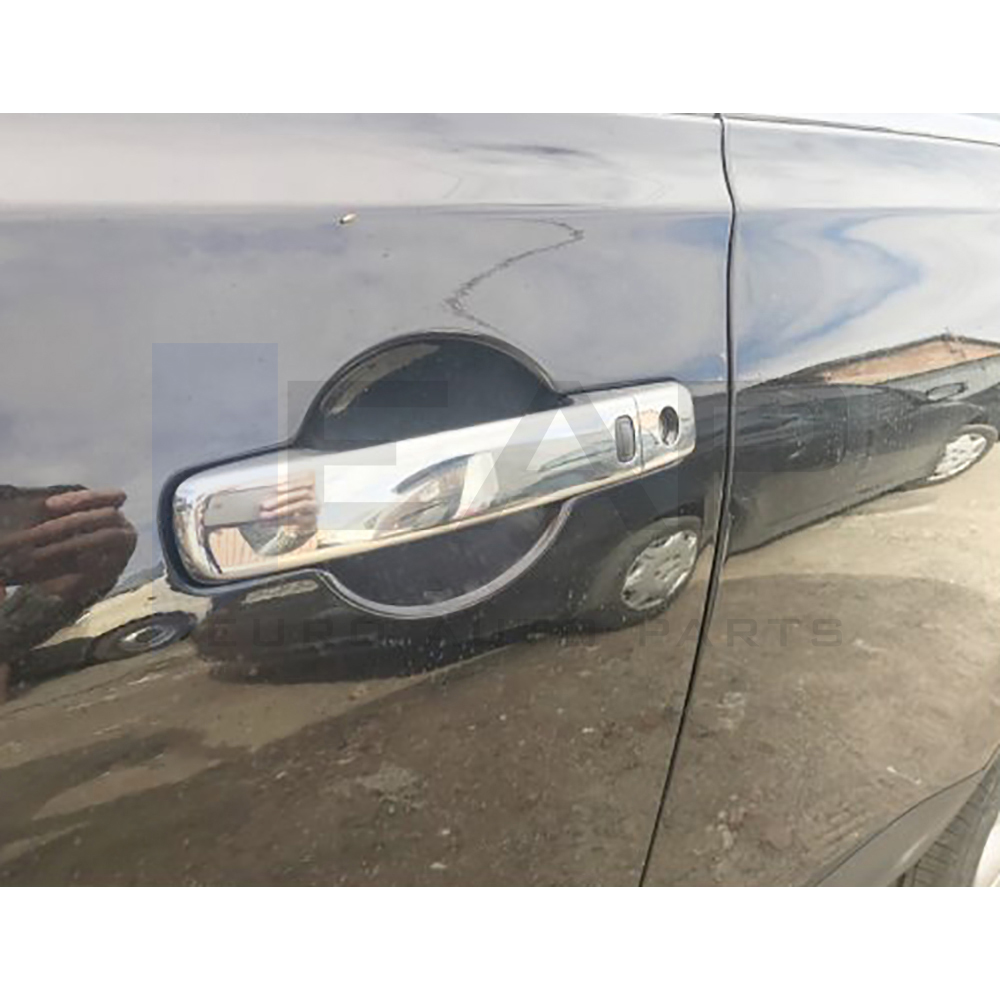 Door Handle Cover (1 Hole-2 Sensor) - 2 Doors - Stainless Steel