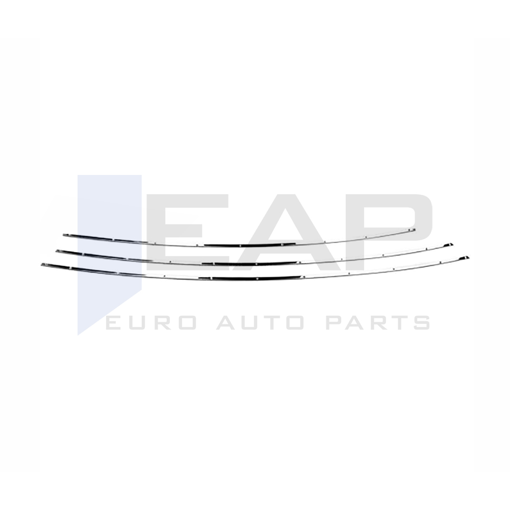 Front Grille - 3 Pcs - Stainless Steel