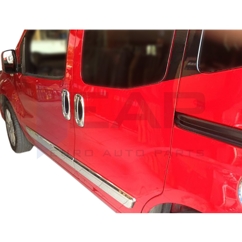 Door Handle Cover Frame - 4 Doors - Stainless Steel