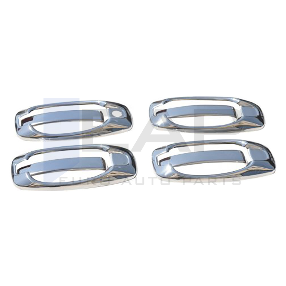 Door Handle Cover Frame - 4 Doors - Stainless Steel