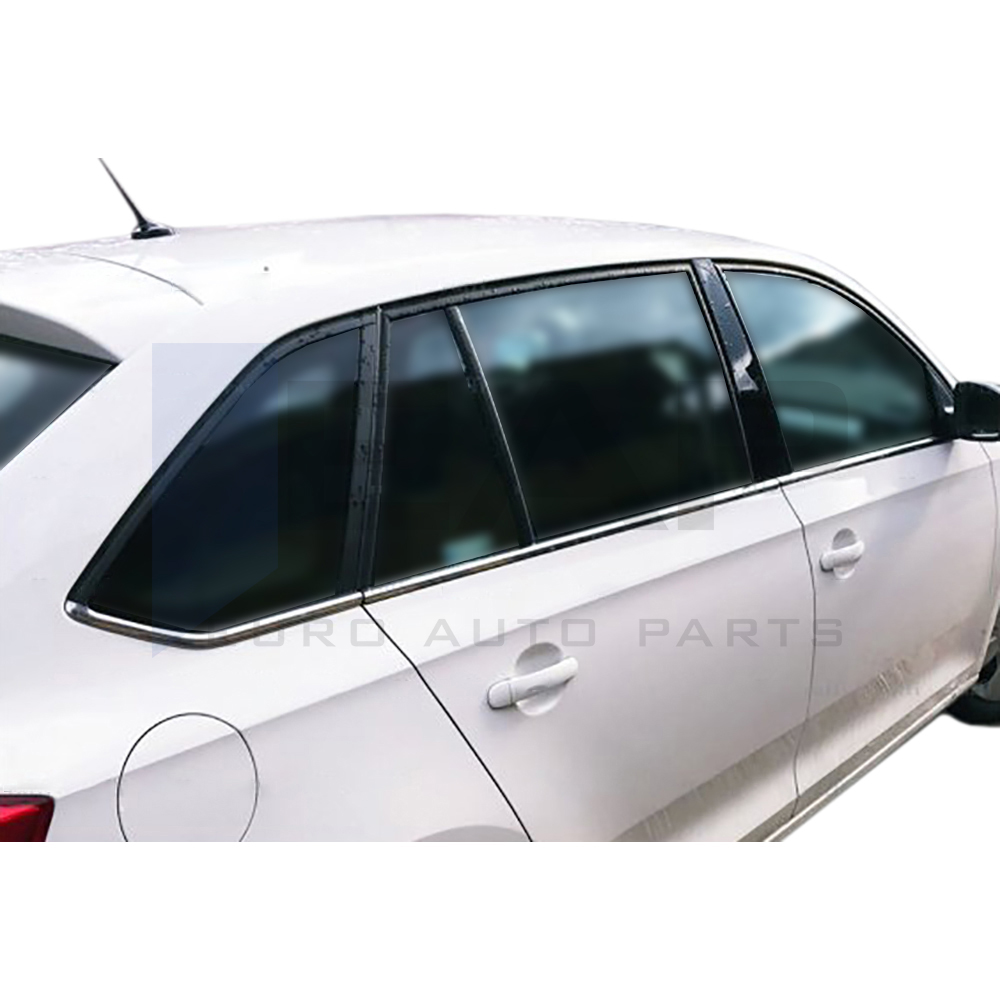 Window Frame Garnish - Spaceback - 8 Pcs - Stainless Steel