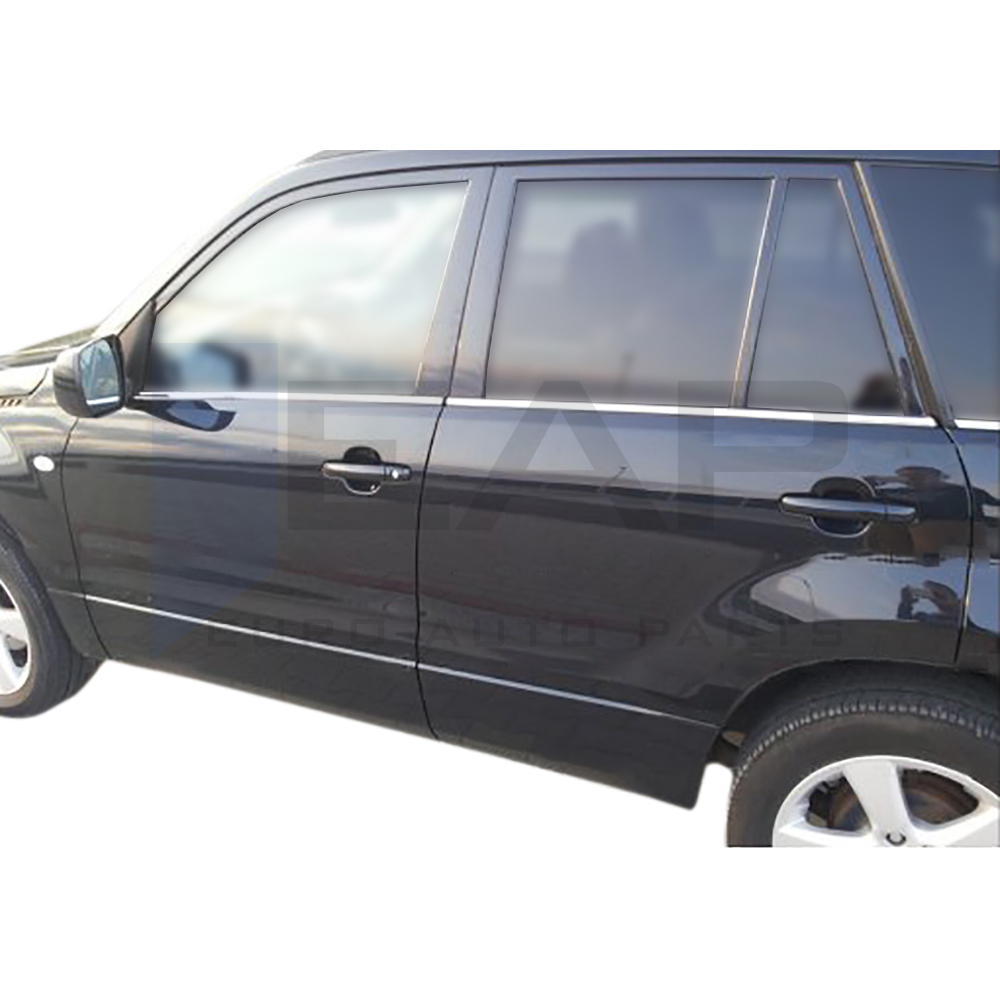 Window Frame Garnish - 6 Pcs - Stainless Steel