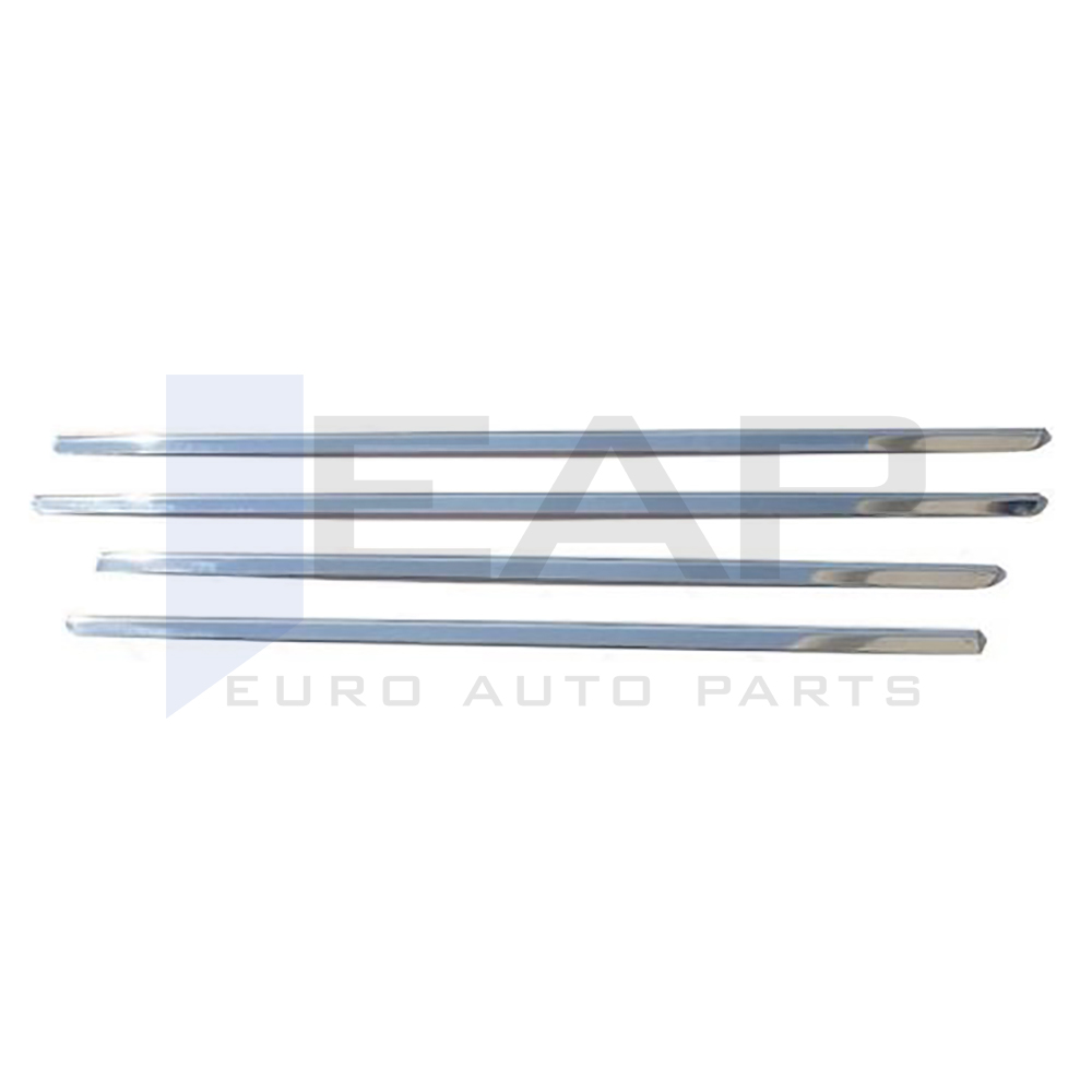 Window Frame Garnish - 4 Pcs - Stainless Steel