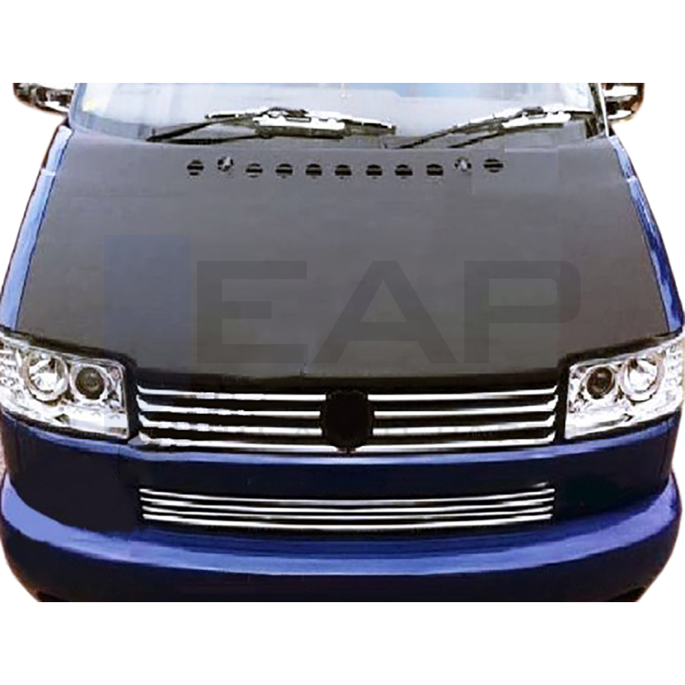Lower Front Grille - 4 Pcs - Stainless Steel