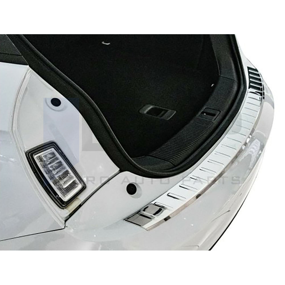 Rear Bumper Protector - Stainless Steel