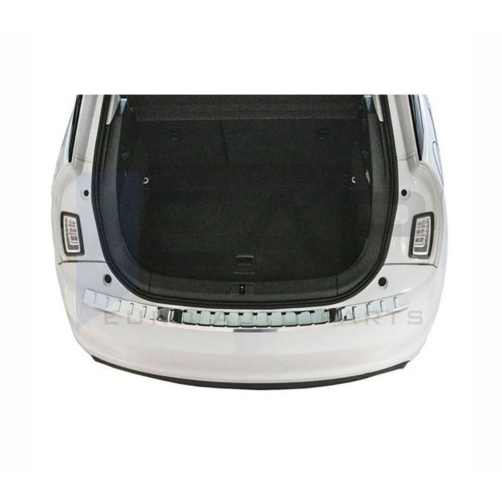 Rear Bumper Protector - Stainless Steel