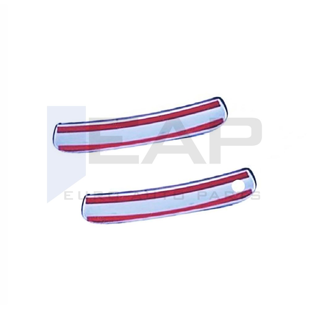 Door Handle Cover - 2 Doors - Stainless Steel