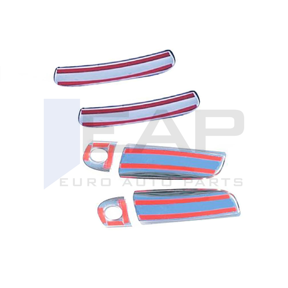Door Handle Cover (Double Hole) - 4 Doors - Stainless Steel