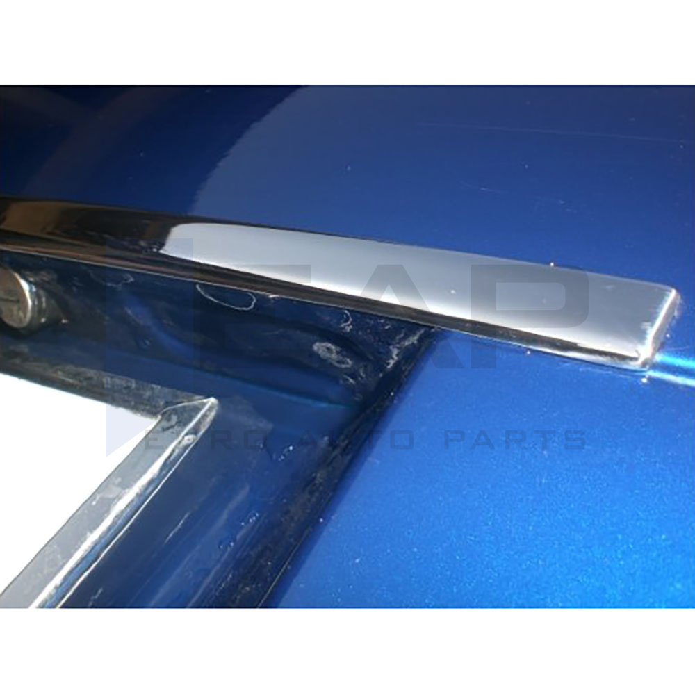 Trunk Lid Trim - Stainless Steel