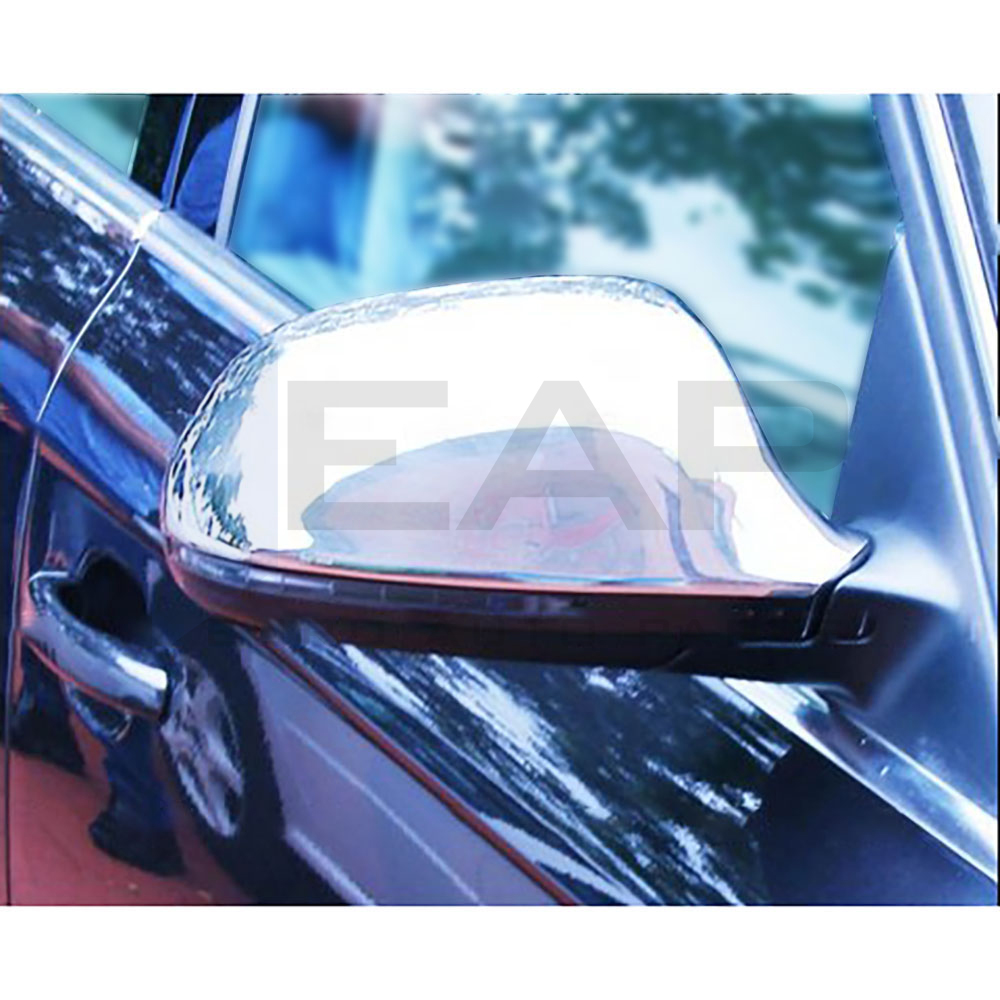 Mirror Cover - 2 Pcs - Stainless Steel