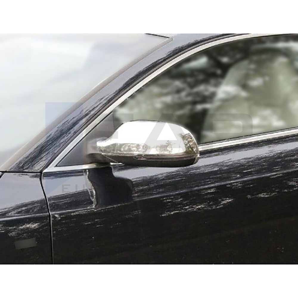 Mirror Cover - 2 Pcs - Stainless Steel