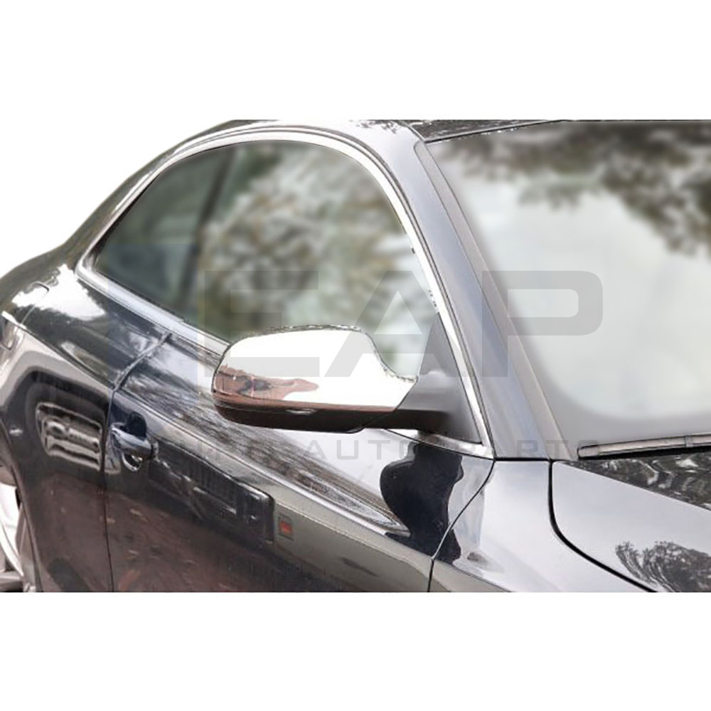 Mirror Cover - 2 Pcs - Stainless Steel