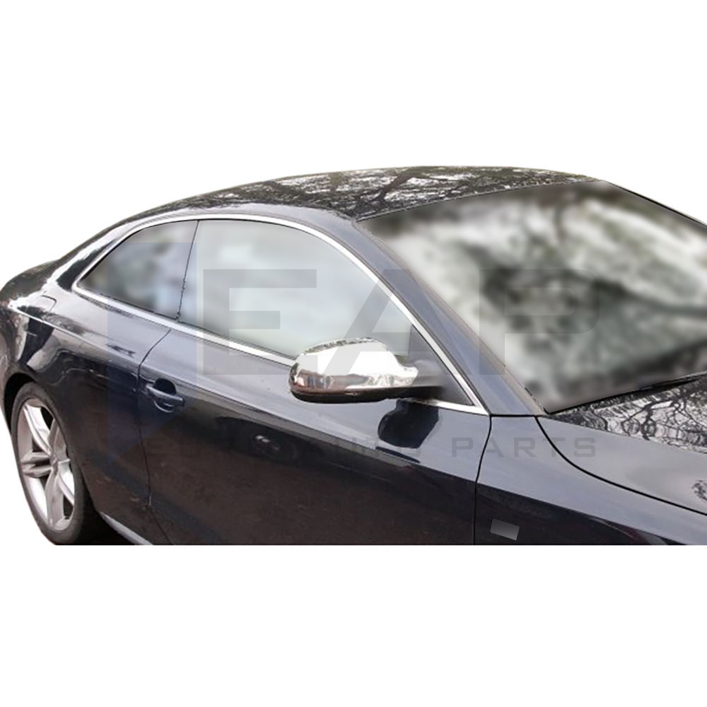 Mirror Cover - 2 Pcs - Stainless Steel