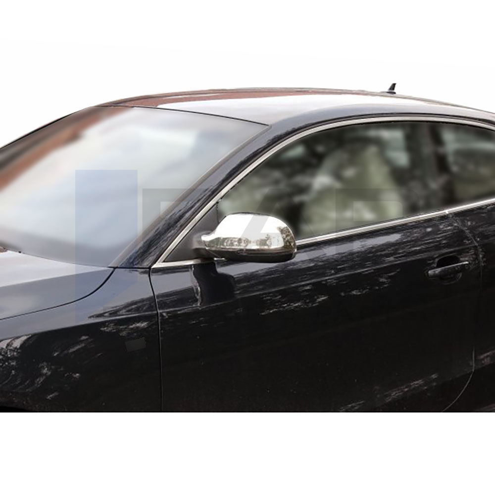 Mirror Cover - 2 Pcs - Stainless Steel