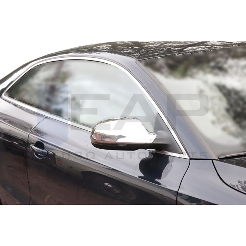 Mirror Cover - 2 Pcs - Stainless Steel