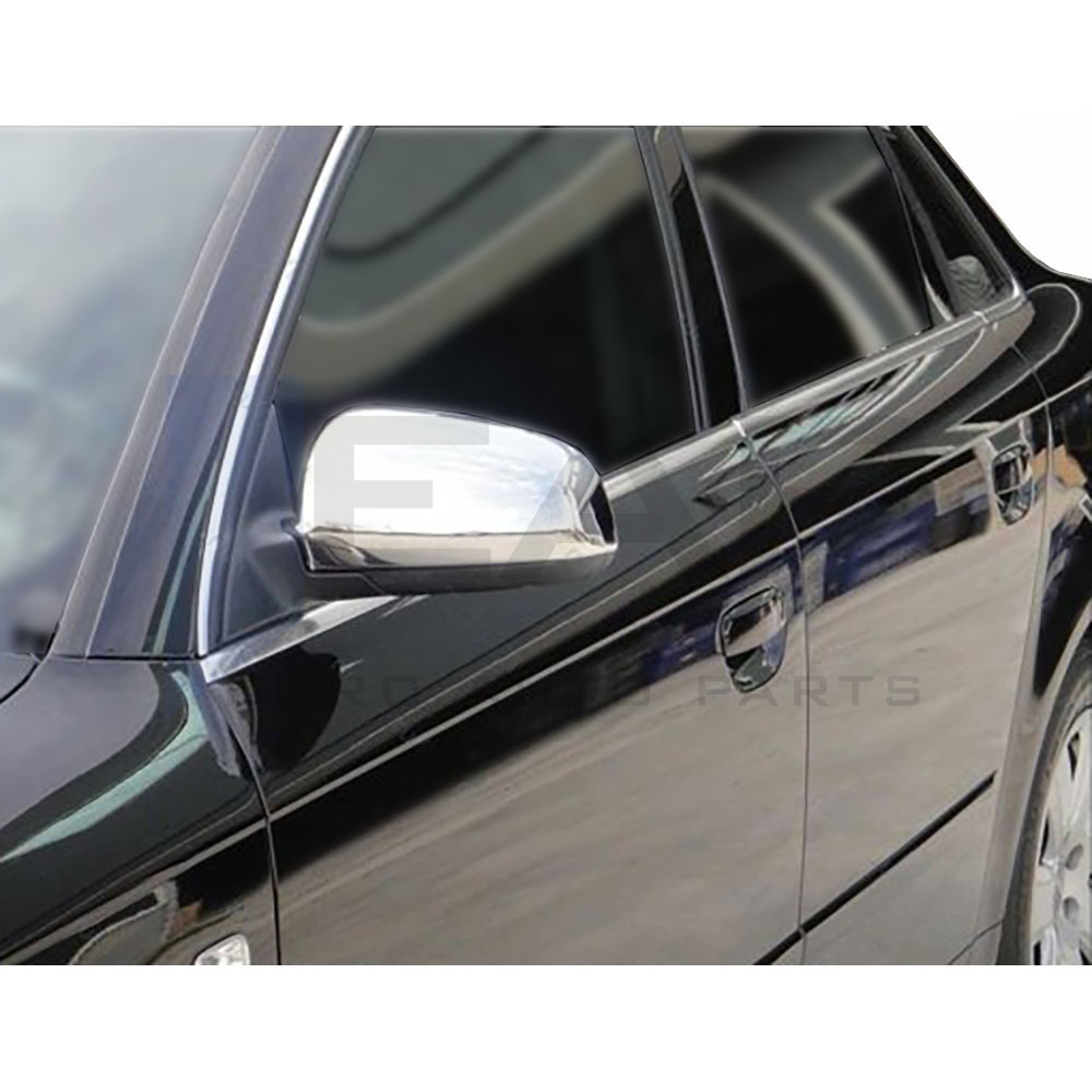 Mirror Cover - 2 Pcs - Stainless Steel