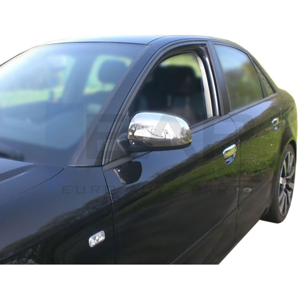 Mirror Cover - 2 Pcs - Stainless Steel